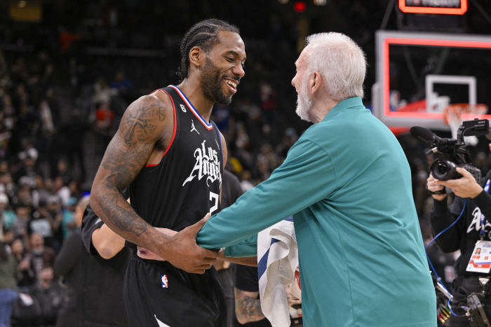 Kawhi Leonard, LA Clippers, Gregg Popovich, San Antonio Spurs